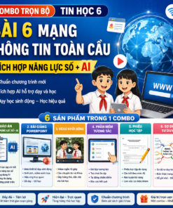 Giáo án tích hợp năng lực số và AI tin 6. Bài 6. Mạng thông tin toàn cầu